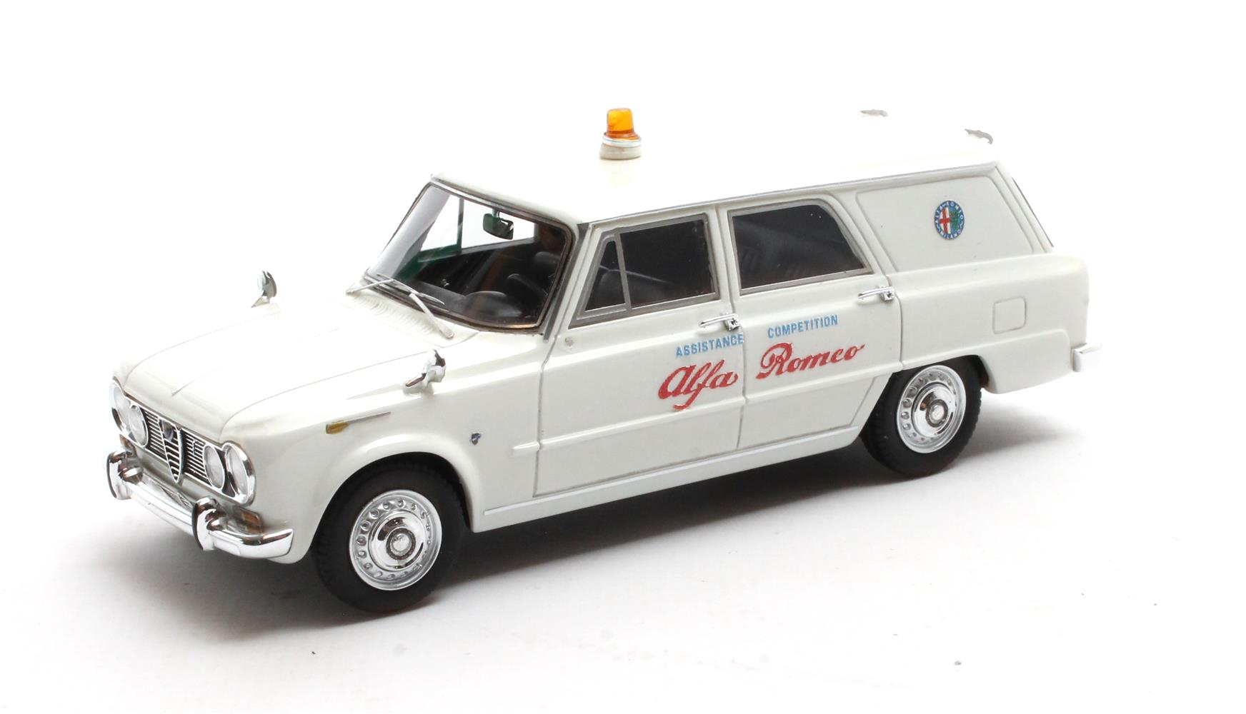 Alfa Romeo Giulia 105 Promiscus by Colli ass.comp. 1962-1974 Wit - 1:43  Alfa Romeo Giulia 105 Promiscus by Colli ass.comp. 1962-1974 Wit - 1:43